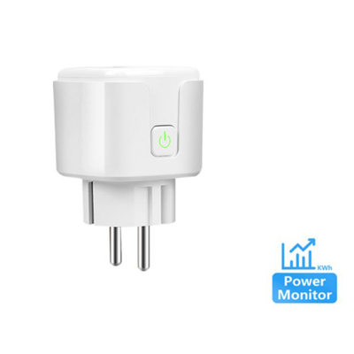 PRISE CONNECTE WIFI POUR LA DOMOTIQUE AVEC MESURE DE CONSUMATION 20 A